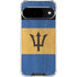 Barbados Flag Distressed Google Pixel 10 Clear Case